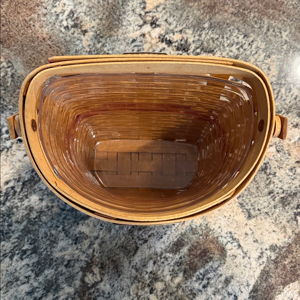 Longaberger Christmas Collection 1998 Edition Glad Tidings Basket. - Picture 2 of 6
